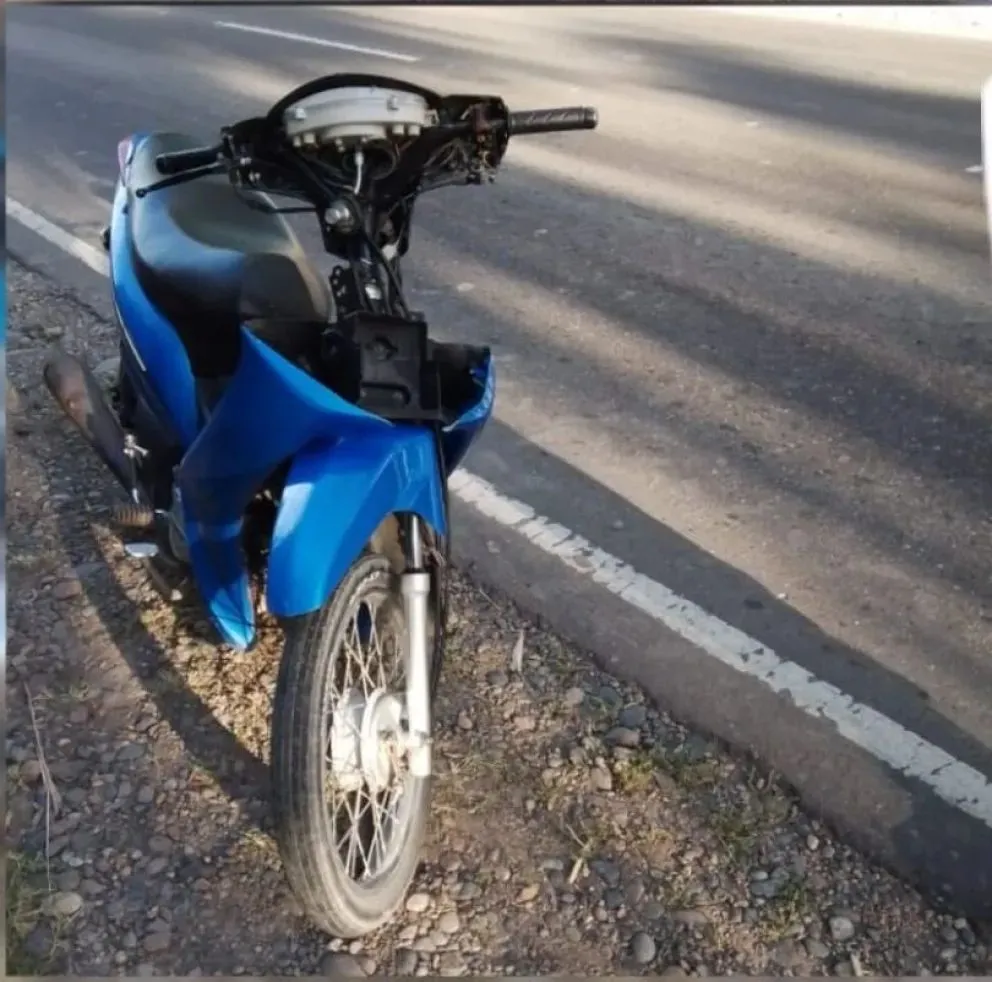Recuperaron en Allen una moto que había sido robada en Cipolletti