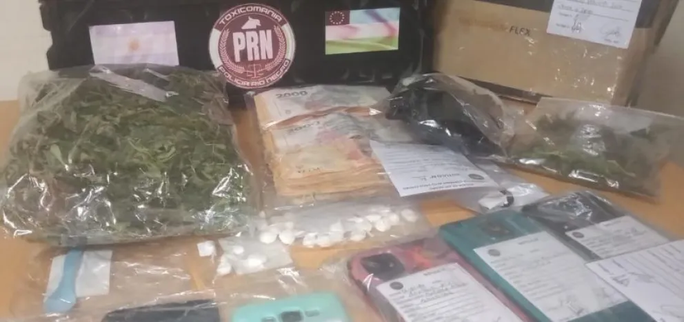 Policía desarticuló otro “kiosco” de narcomenudeo en el Alto Valle