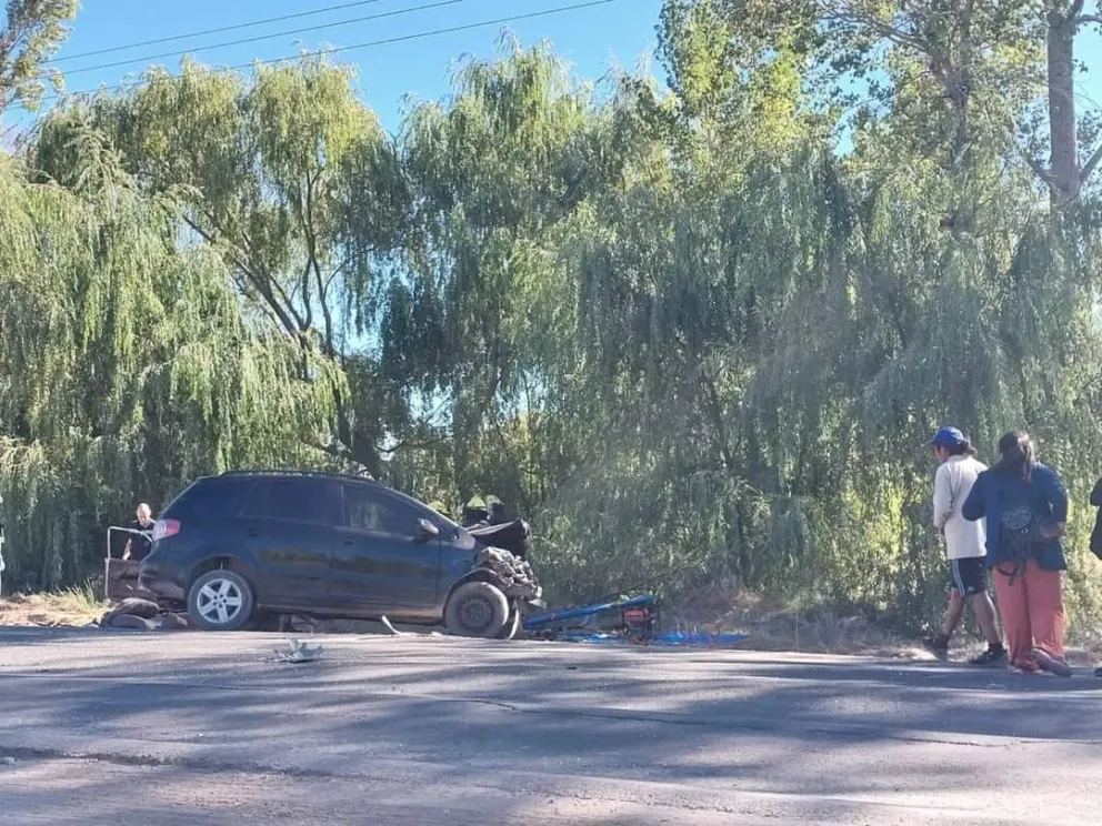 Tragedia en la Ruta 22: una mujer murió en un choque 
