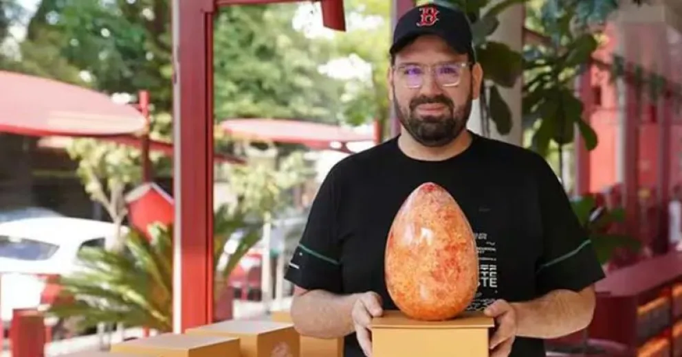 Damián Betular sorprende con sus exclusivos huevos de Pascua