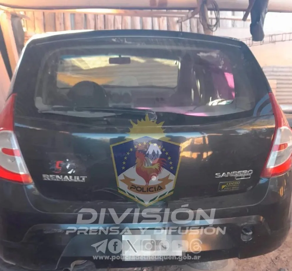 Desguazaron un auto robado: encontraron una parte en Las Perlas; otra en Plottier