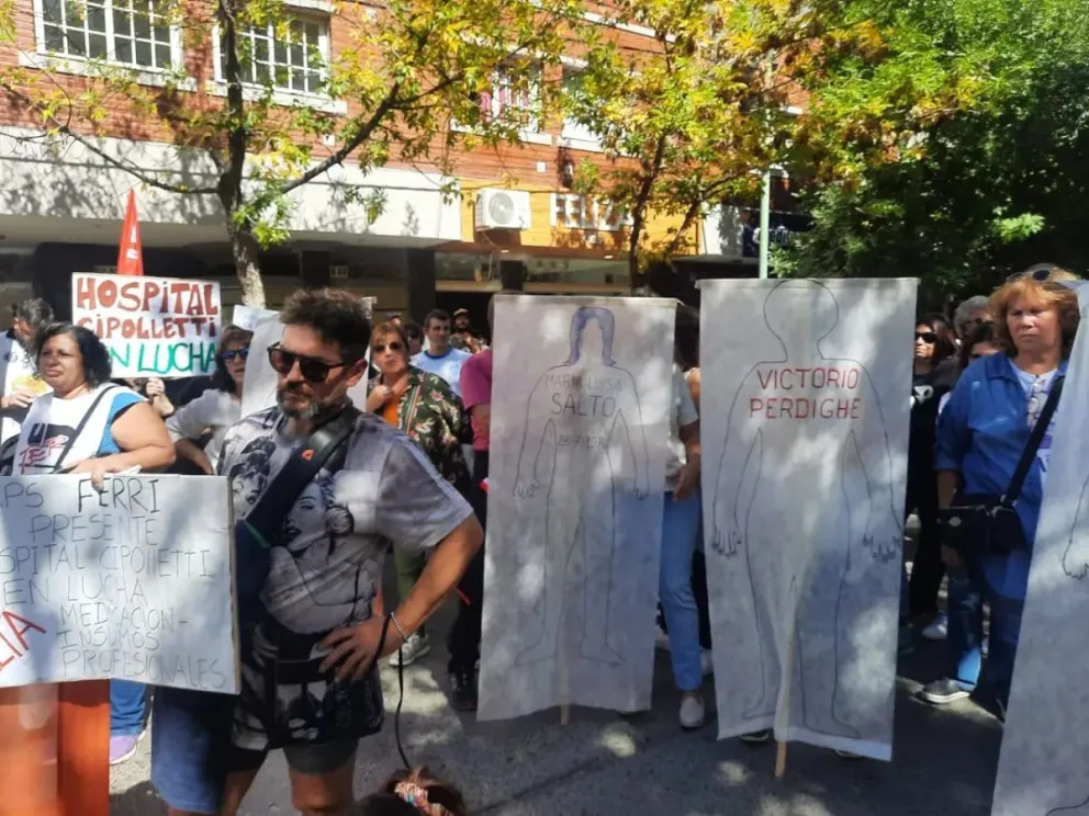 La Multisectorial de Cipolletti se pronunció frente a la filmación de manifestantes sin su consentimiento
