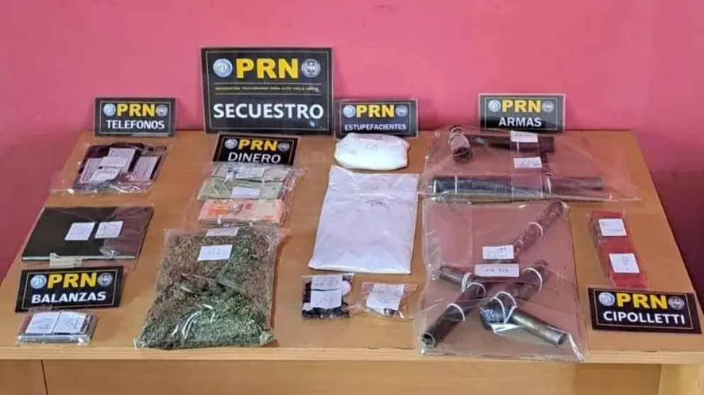 En marzo y abril se realizaron más de 30 allanamientos en Río Negro