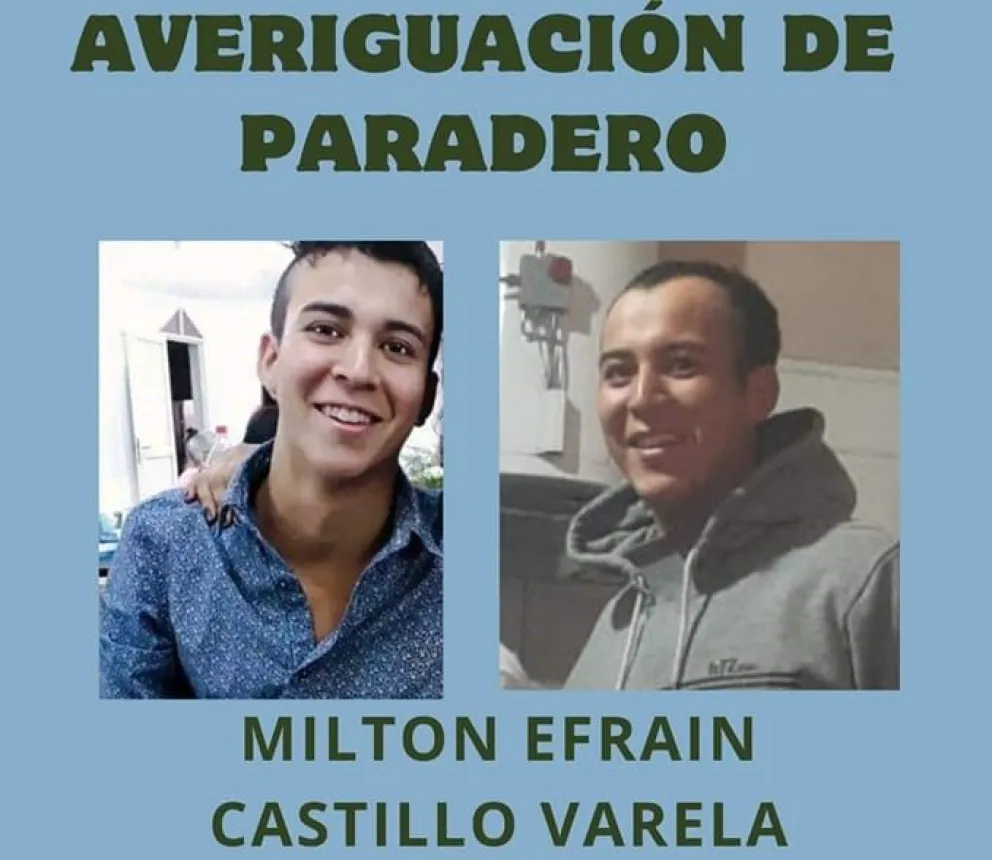 Se realizaron tareas de rastrillaje en búsqueda de Milton, desaparecido en Cipolletti