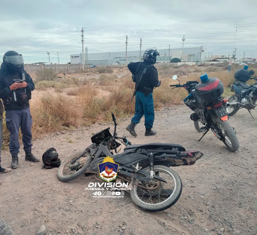 Recuperaron dos motos robadas tras intensa persecución