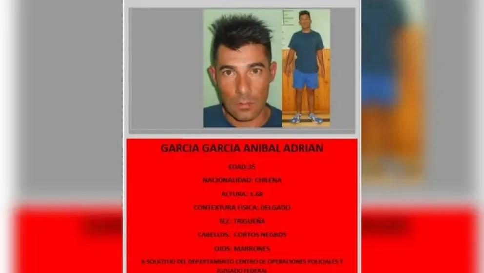 Un peligroso delincuente se quitó la tobillera electrónica y se encuentra prófugo