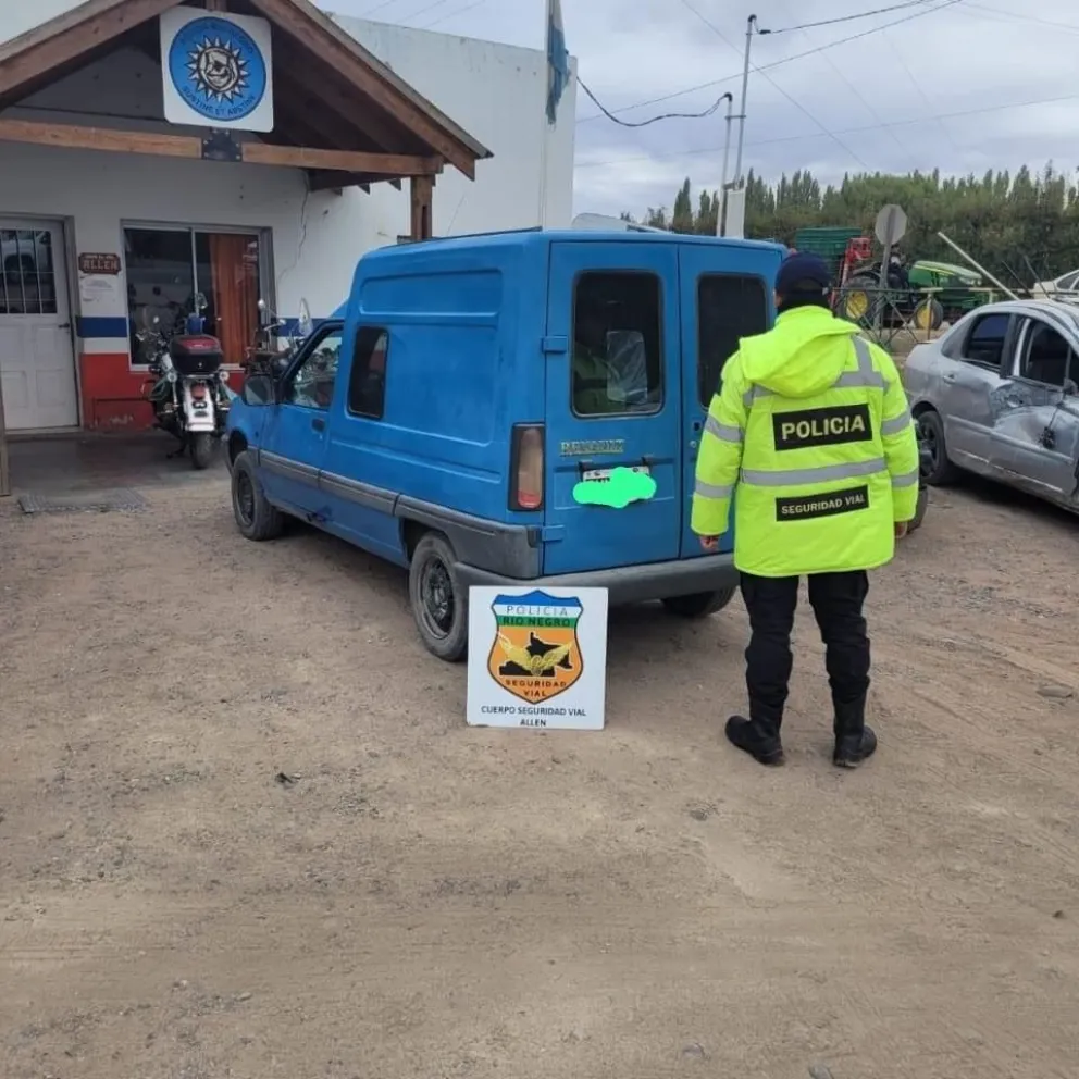 Recuperaron en otra provincia una camioneta que había sido robada en el Alto Valle