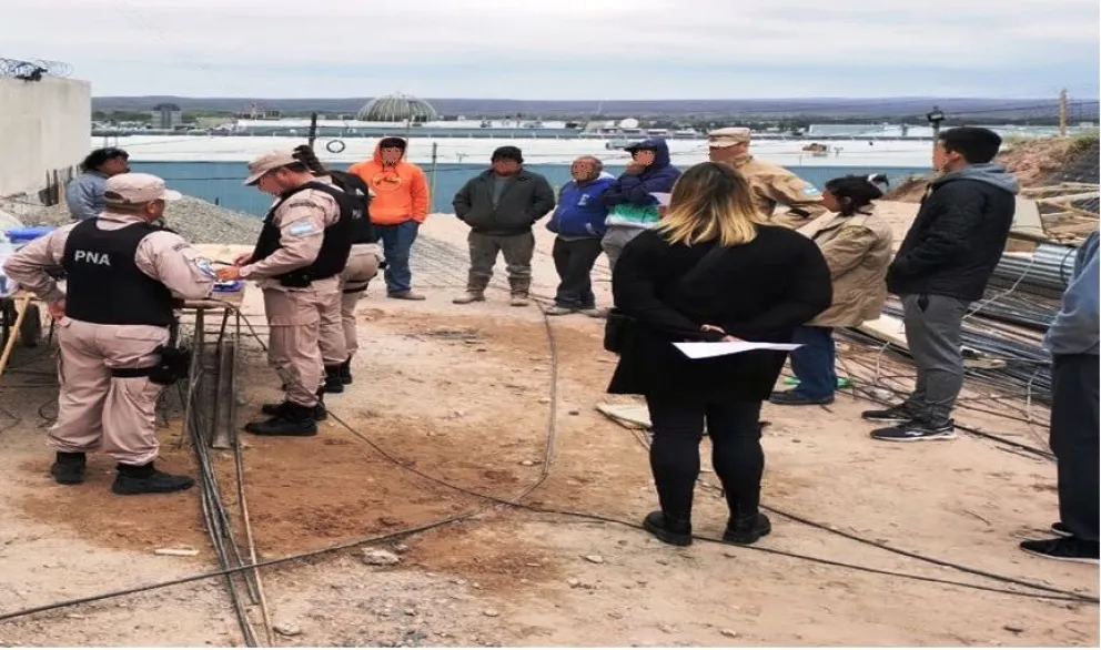 Rescataron a seis personas víctimas de explotación laboral en una construcción