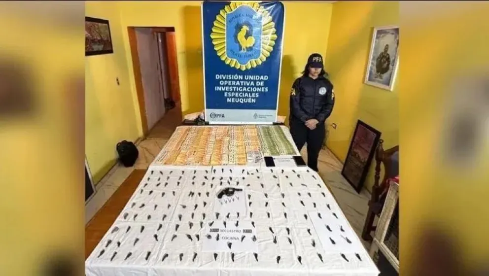 Desarticularon búnker narco en un importante procedimiento en el Alto Valle