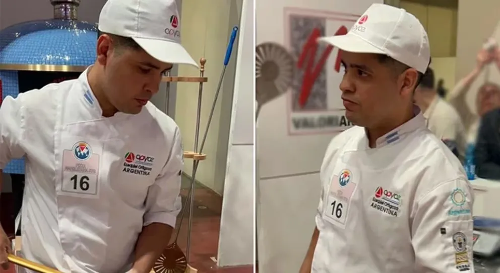 La gastronomía argentina terminó en el segundo lugar en el campeonato mundial de pizza
