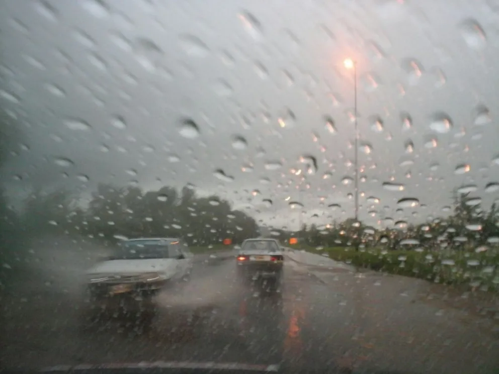 El SMN emitió una alerta naranja por lluvia en Río Negro
