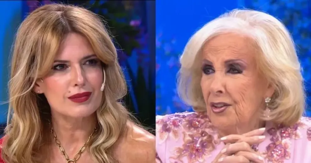 Mirtha Legrand incomodó a Isabel Macedo con una pregunta picante: "¿Cómo te llevás con Pampita?"