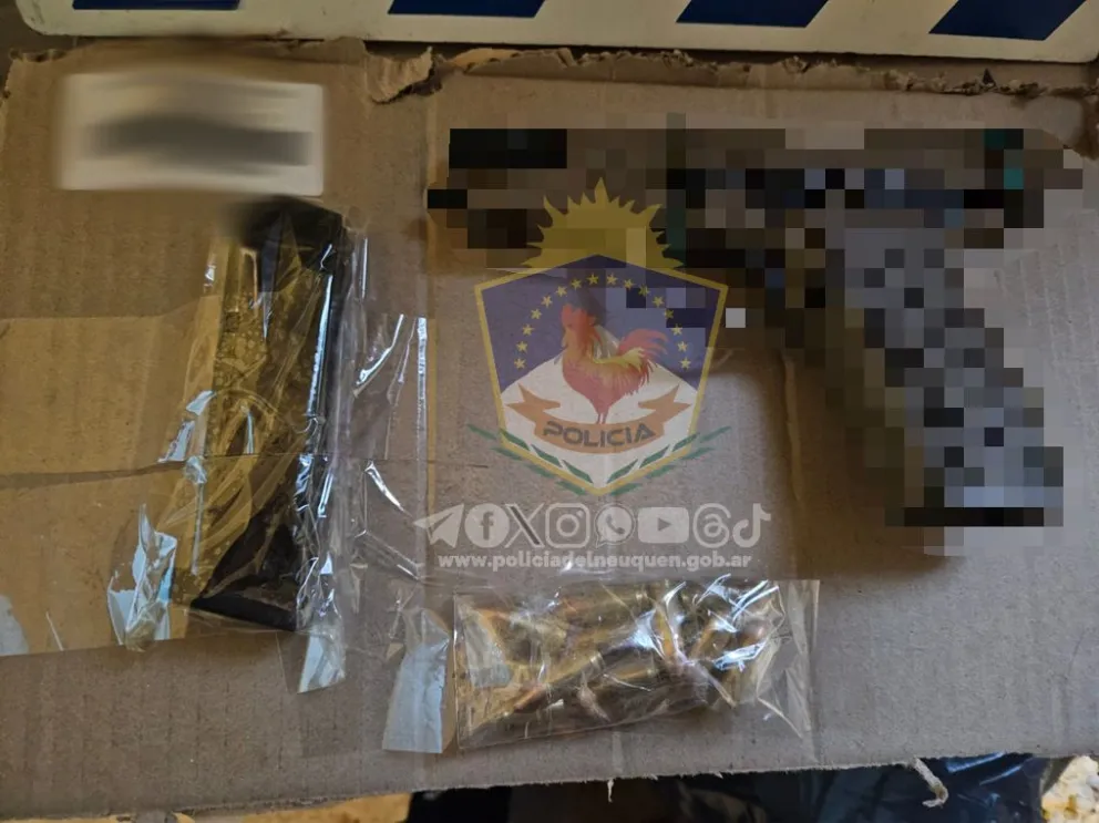 Allanamientos: hay tres detenidos; secuestraron una “tumbera” y una pistola 9 mm