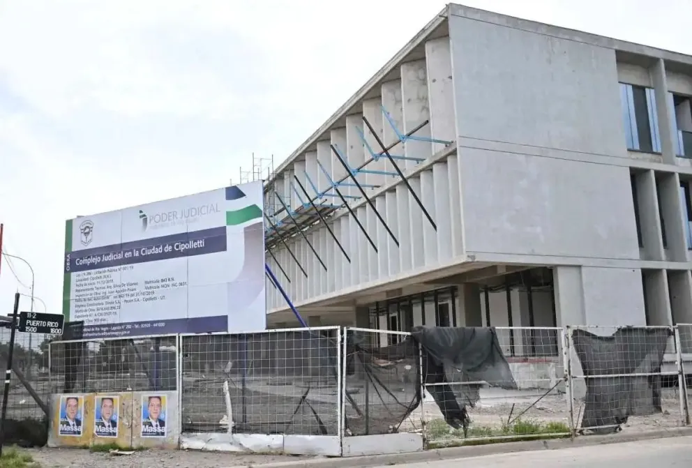 Abren nuevas licitaciones para terminar la obra de la Ciudad Judicial de Cipolletti