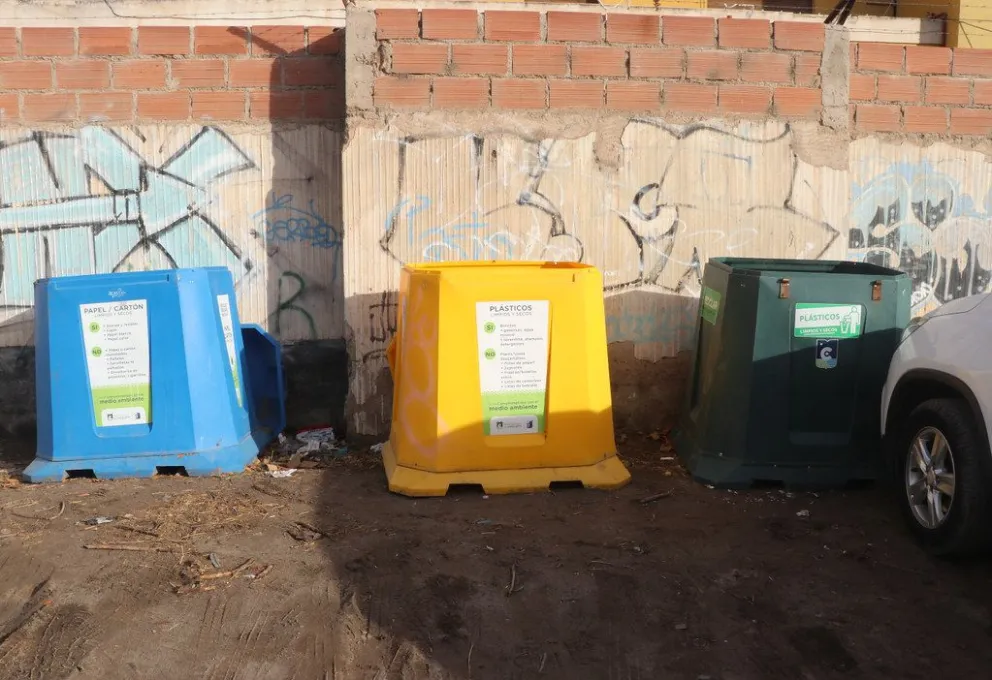 Reubican los puntos limpios en Cipolletti para mejorar el aprovechamiento 