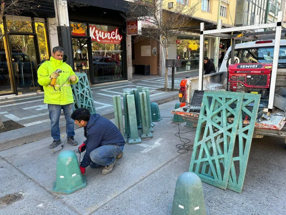 Fiscalización municipal comenzó a notificar a comerciantes del cobro de las macro manzanas