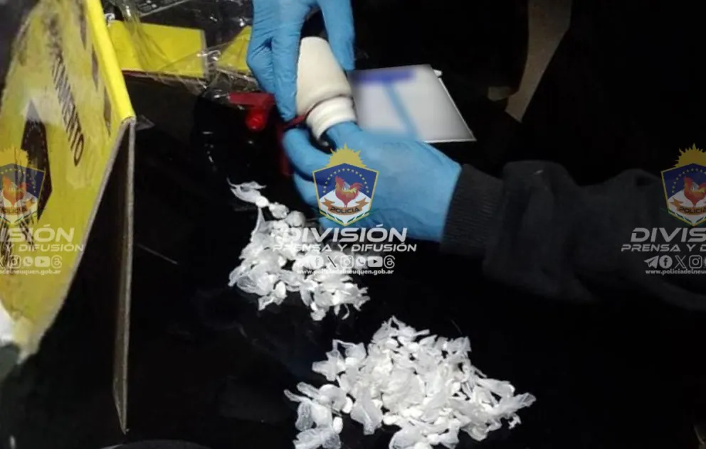 Desarticularon una gran red de narcotráfico: 255 envoltorios de clorhidrato de cocaína y 451 cogollos de Cannabis Sativa