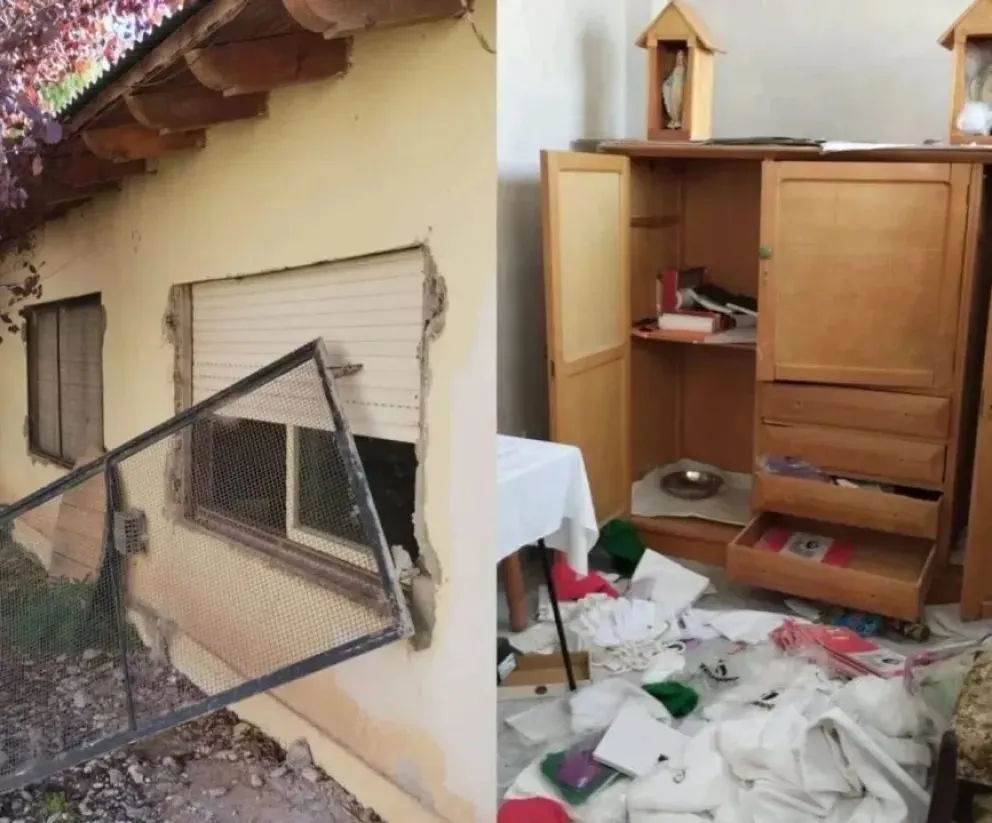 La Capilla Cristo Redentor sufrió un acto de vandalismo