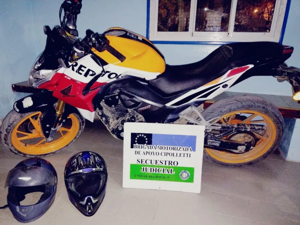 Otro exitosa recuperación: la BMA encontró una motocicleta robada 
