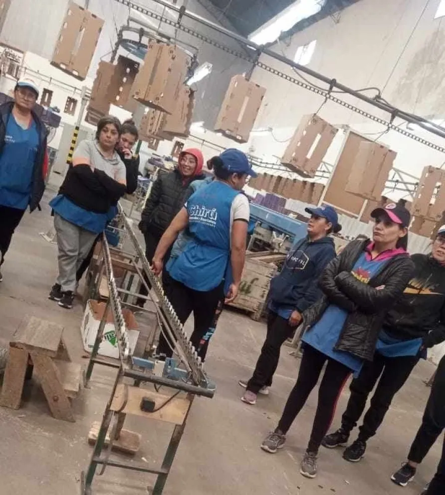 Reclamo de trabajadores de la Fruta