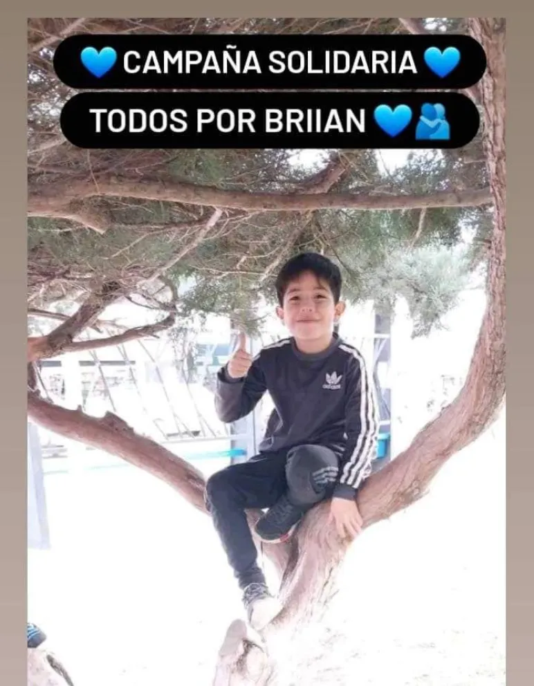 Un final feliz: con la ayuda de la comunidad la familia de Brian juntó el dinero de la cirugía 