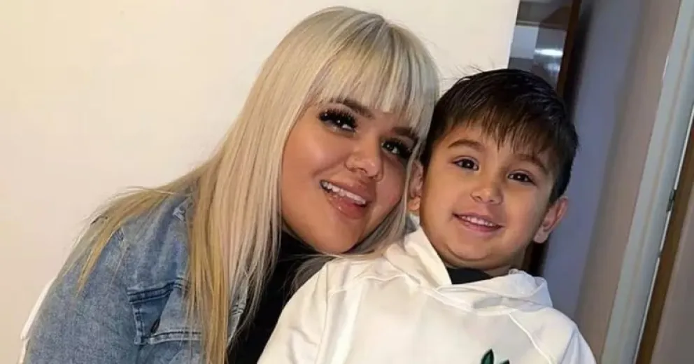 Tierno gesto del hijo de Morena Rial en espera de su hermanito