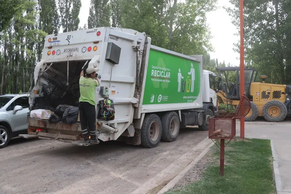 Así será el servicio de recolección de residuos en los próximos días 