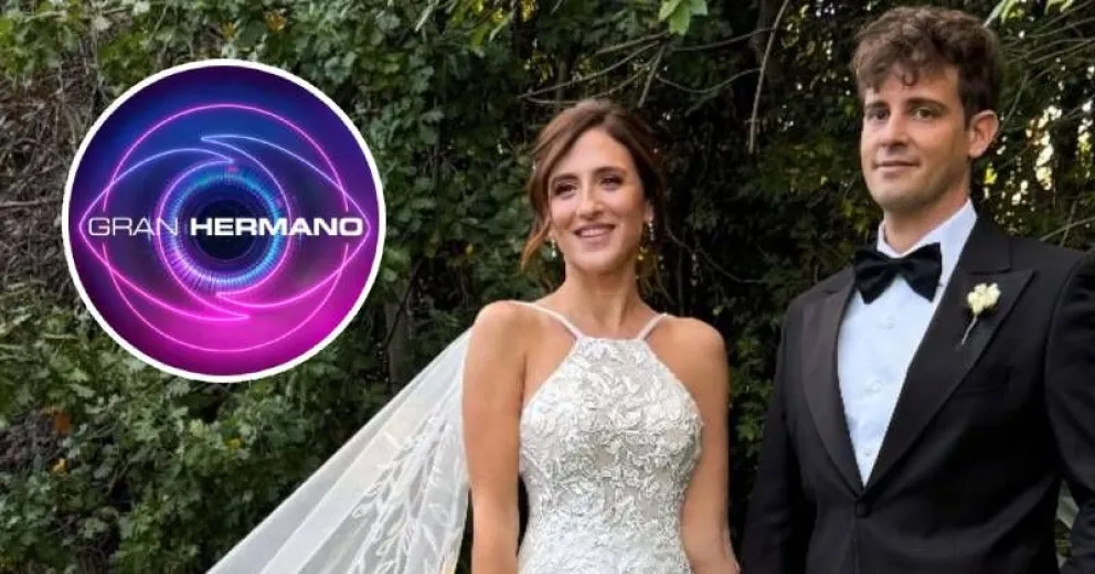 Un ex Gran Hermano sorprendió con su presencia en el casamiento de Carolina Amoroso
