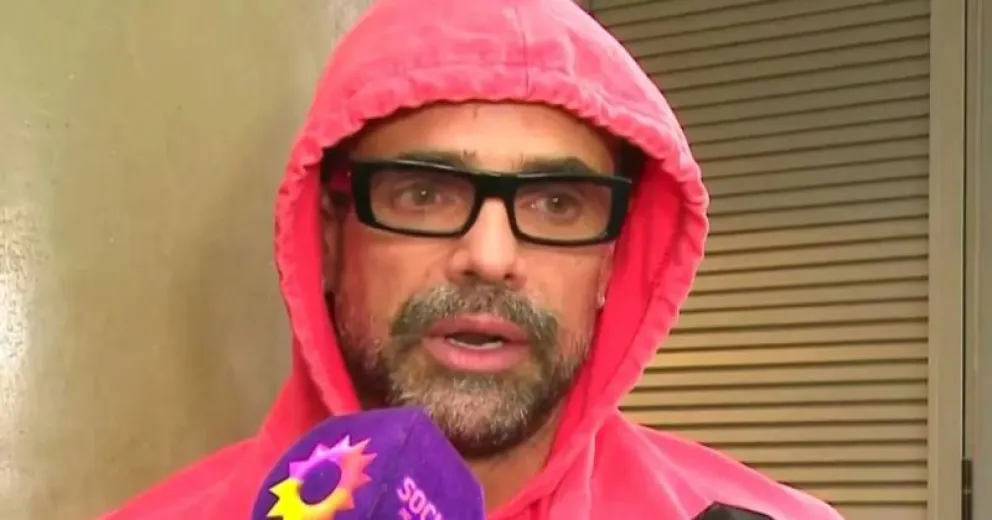 Explosiva reacción de Luciano Castro contra los periodistas