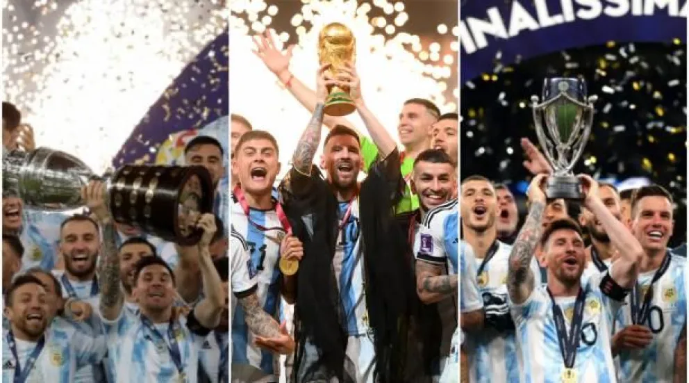 La gloria del fútbol llega al Alto Valle: se aproxima la exhibición de las copas obtenidas por la selección nacional a la región   