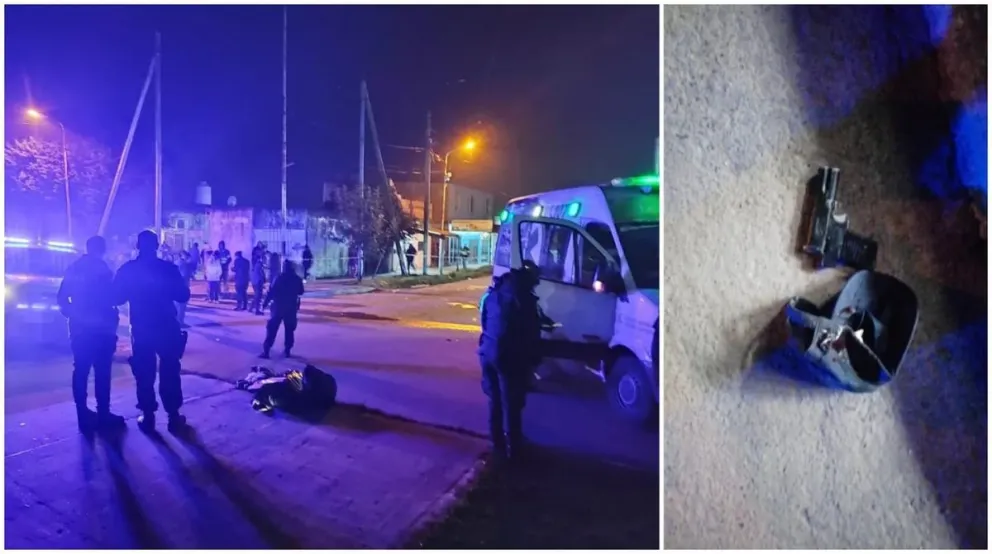 Un gendarme mató a dos ladrones que le quisieron robar mientras esperaba el colectivo