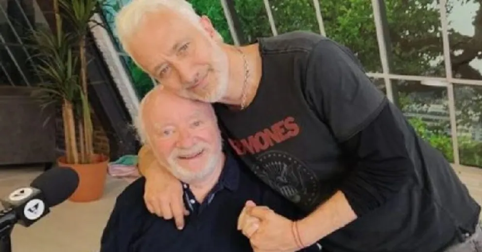 El dolor de Andy Kusnetzoff por la pérdida de su padre