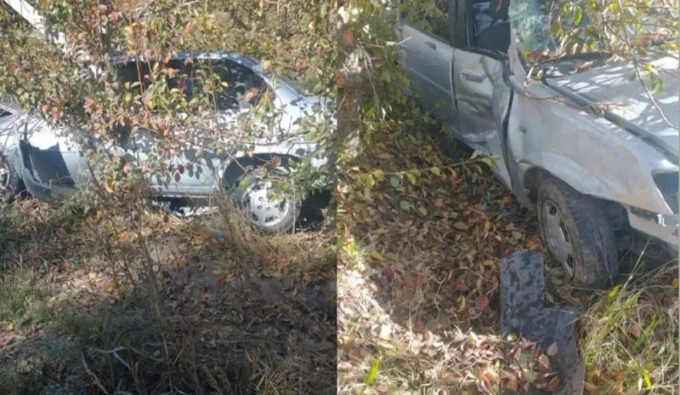 Cuatro jugadores de fútbol del Alto Valle sufrieron un accidente vial 
