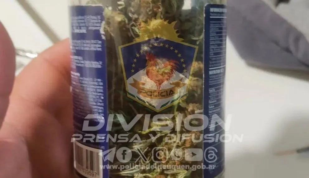 Un joven fue detenido por posesión de drogas y agresión a la autoridad