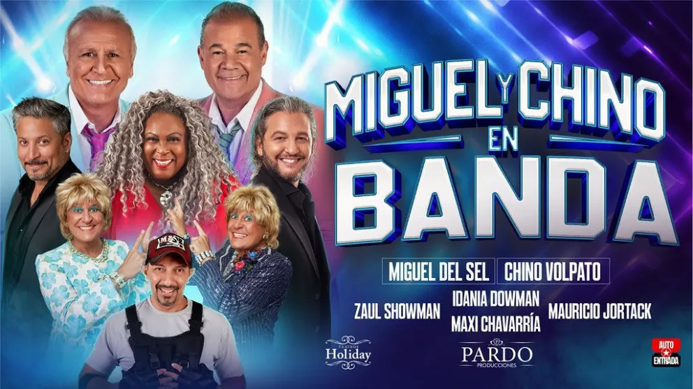 Miguel Del Sel y el Chino Volpato en Banda: risas aseguradas en Cipolletti  