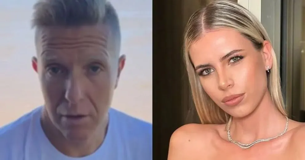 El descuido de Alejandro Fantino con su bebé que desató el reto de Coni Mosqueira