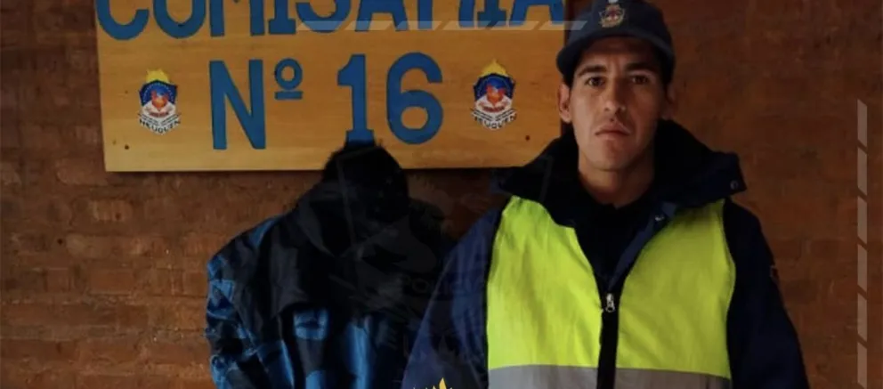 Arrestaron a un joven mientras intentaba robar cables