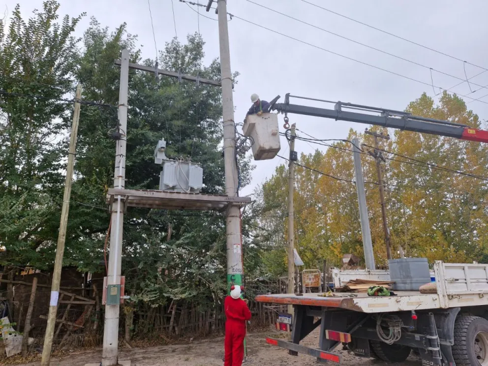 EdERSA completó dos obras importantes en localidades del Alto Valle