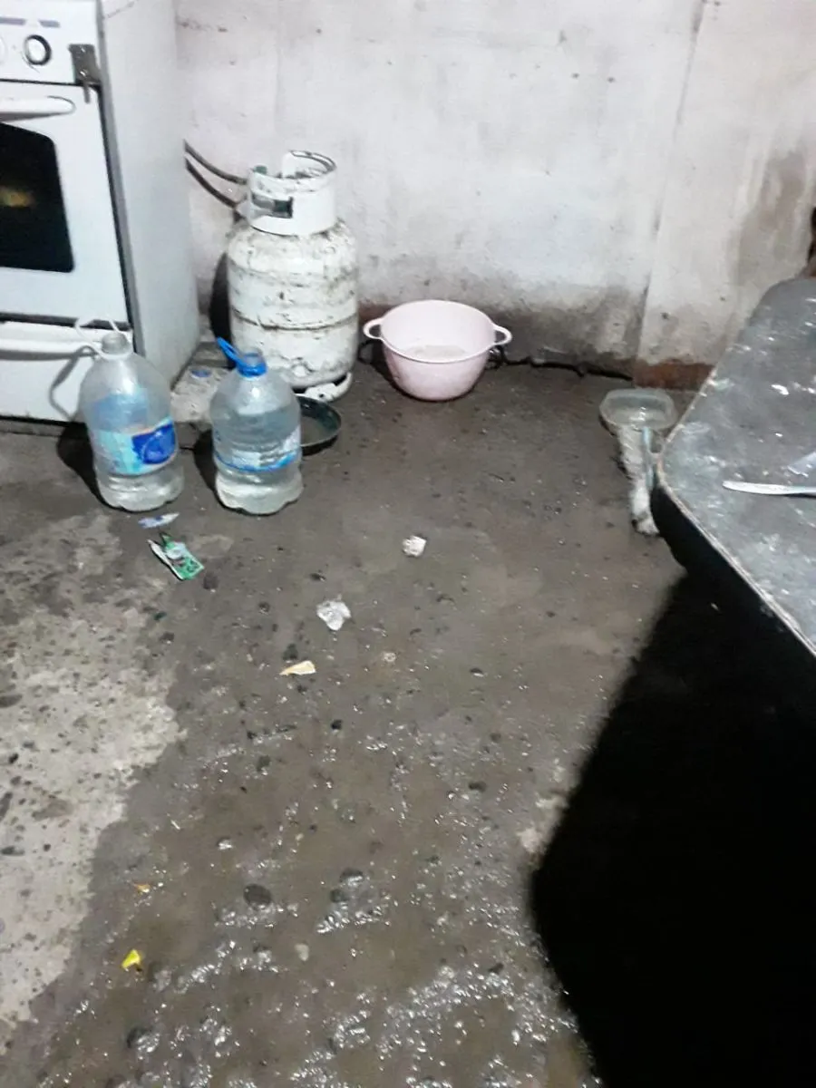lluvia casa inundada