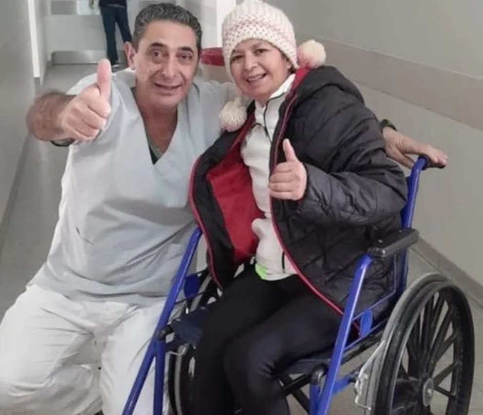 Qué gran noticia: la ciclista que estuvo en terapia intensiva recibió el alta médica