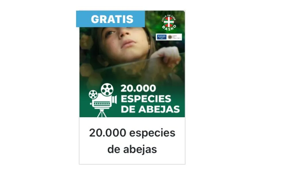 '20.000 especies de abejas': Una mirada al cine vasco contemporáneo en el CCC