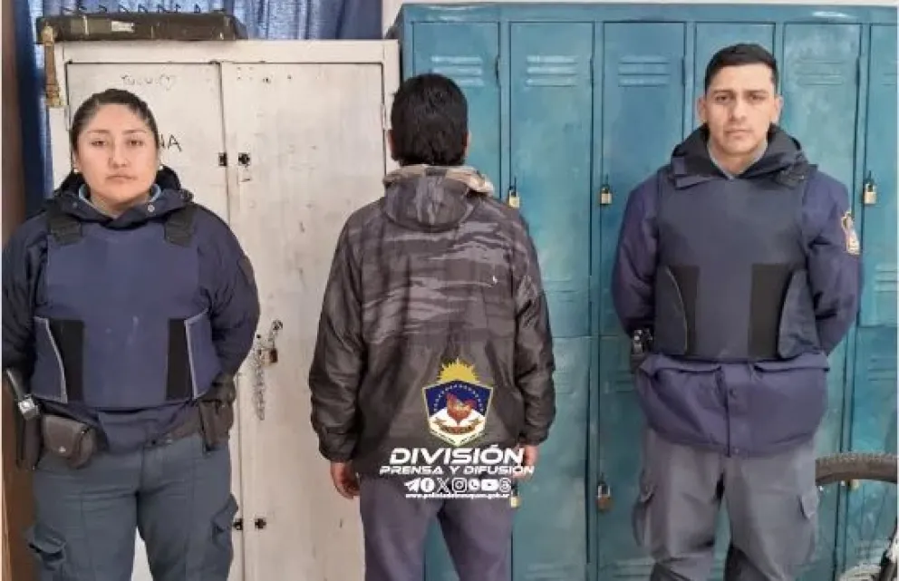 Lo detuvieron y descubrieron  que tenía pedido de captura judicial