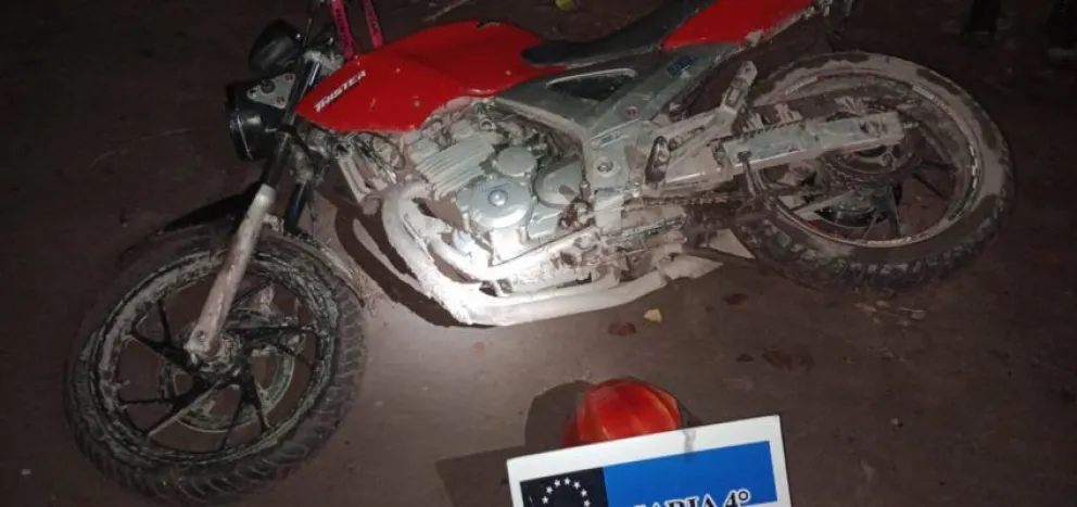 Recuperaron una moto robada y detienen a una mujer por encubrimiento 