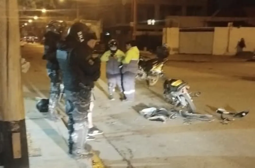 A la BMA nadie se le escapa: persecución, choque y detención