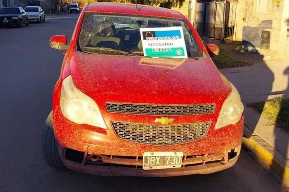 Recuperan en Fernández Oro el auto robado la mañana de ayer en Allen