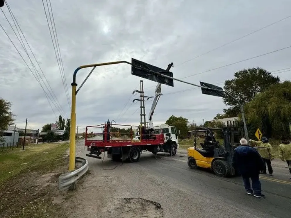 Para estar atentos: cortarán el tránsito en la ruta 151, entre la rotonda y Mariano Moreno