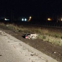 Una conductora se entregó luego de chocar a una moto en la Ruta 22