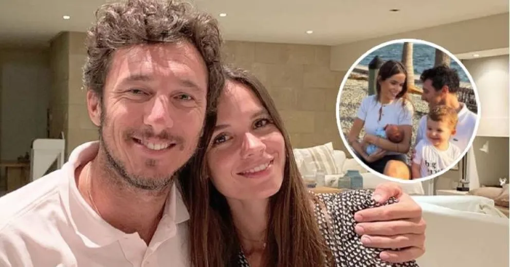 Nació León, el nuevo integrante de la familia de Pico Monaco y Diana Arnopoulos