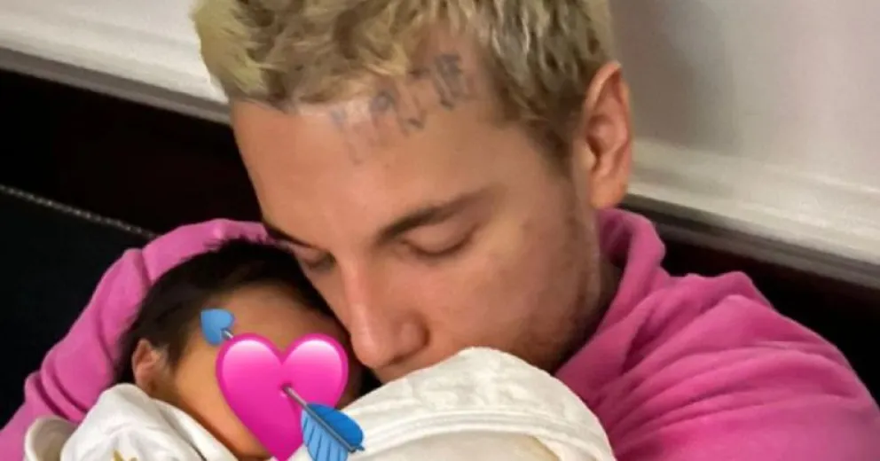 Momento tierno: Alex Caniggia derrocha amor junto a su hija Venezia
