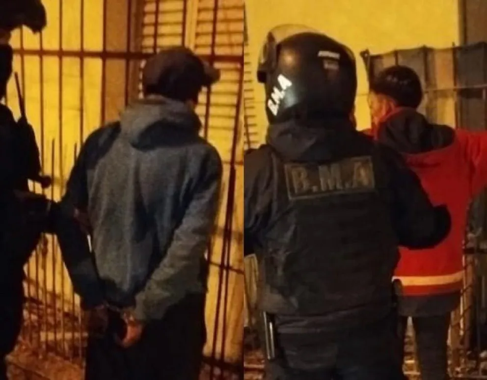 Detuvieron a dos hombres robando ruedas en Cipolletti